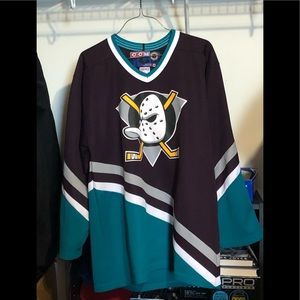 Retro Anaheim Mighty Ducks jersey mens medium